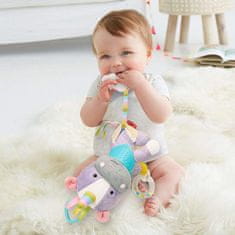 Skip hop Igrača aktivna na C obroču Bandana Buddies Unicorn 0m+