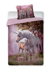 Faro Posteljno perilo Unicorn Cotton, 140/200, 70/90 cm