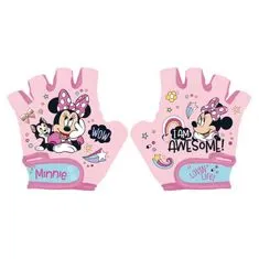 Minnie Mouse SEVEN Kolesarske rokavice Minnie roza 70 % poliester, 30 % elastan, UNI 5 tekem 3 - 9 let