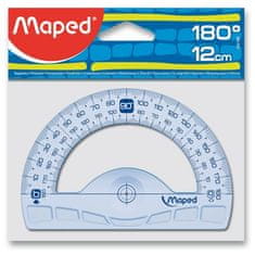 Maped Geometrični 180° kotomer z zemljevidom