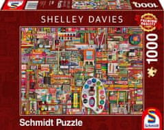 Schmidt Puzzle Vintage: Umetnost 1000 kosov