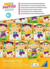 Puzzle Mix&amp;Match: Pisana obleka 3x24 kosov