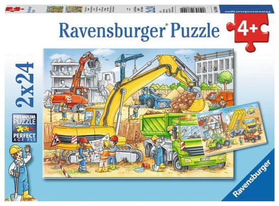 Ravensburger Gradbena sestavljanka 2x24 kosov