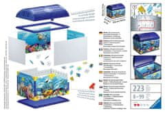 Ravensburger Puzzle 3D škatla za shranjevanje s pokrovom Podvodni svet/216 kosov
