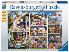 Ravensburger Puzzle Hiša za Gelini 5000 kosov