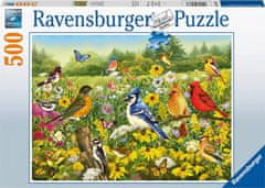 Ravensburger Ptičji travnik Puzzle 500 kosov