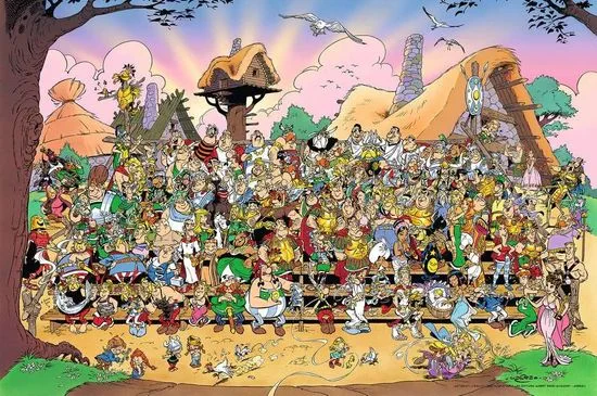 Ravensburger Sestavljanka Asterix in Obelix: Družinska fotografija 3000 kosov