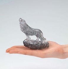 3D kristalna sestavljanka Wolf / 37 kosov