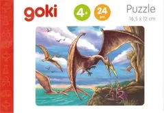 Goki Lesena sestavljanka Dinozavri: Pterodaktilj 24 kosov