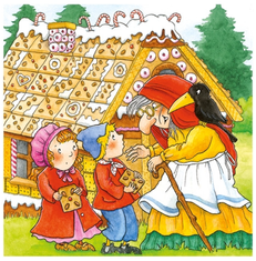 Goki Lesene kocke Pravljice 9 kosov