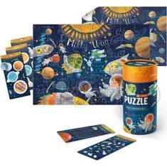 DoDo Puzzle in dejavnosti - Izlet v vesolje 40 kosov