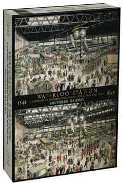 Gibsons Puzzle Postaja Waterloo leta 1848 in 1948, 1000 kosov