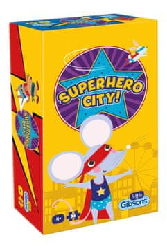 Gibsons Otroška sestavljanka Superhero City! 36 kosov