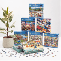 Gibsons Puzzle Tajska tržnica 1000 kosov