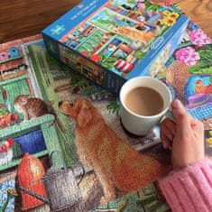 Gibsons Puzzle Vrtne police 1000 kosov