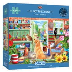 Gibsons Puzzle Vrtne police 1000 kosov
