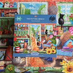 Gibsons Puzzle Vrtne police 1000 kosov