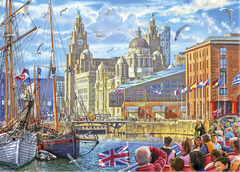 Gibsons Puzzle Albert Dock, Liverpool 1000 kosov