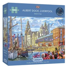 Gibsons Puzzle Albert Dock, Liverpool 1000 kosov
