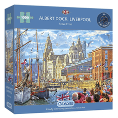 Gibsons Puzzle Albert Dock, Liverpool 1000 kosov