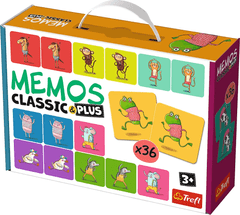 Pexeso Classic&amp;Plus Živali v gibanju 3v1