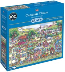 Gibsons Puzzle Kaos karavan 1000 kosov