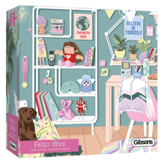 Gibsons Puzzle Retro vibracija 1000 kosov