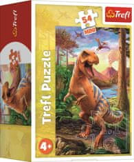 Trefl Minipuzzle 54 kosov Dinozavri 4 vrste