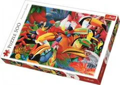 Trefl Puzzle Barvne ptice 500 kosov