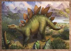 Trefl Puzzle Zanimivi dinozavri 4v1