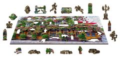 Wooden city Lesena sestavljanka London pub 2v1, 300 kosov ECO