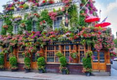 Wooden city Lesena sestavljanka London pub 2v1, 300 kosov ECO