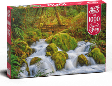 Cherry Pazzi Puzzle Gozdni slap 1000 kosov