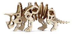 Wooden city 3D sestavljanka Triceratops 40 kosov
