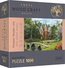 Trefl Wood Craft Origin Puzzle Viktorijanska hiša 1000 kosov