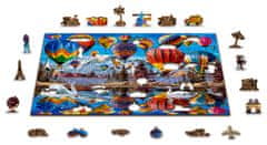 Wooden city Lesena sestavljanka Quiet Travel 2v1, 300 kosov ECO