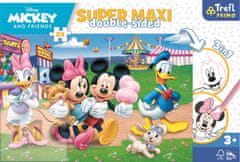 Trefl Mickey Mouse Puzzle 24 kosov - obojestransko