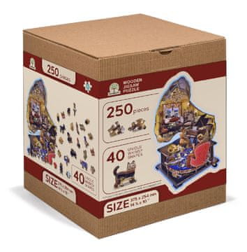 Wooden city Lesena sestavljanka Cozy Turntable 250 kosov ECO
