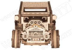 Wooden city 3D sestavljanka Car Hot Rod 141 kosov