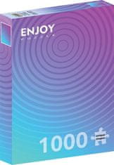 ENJOY Puzzle Circular Gradient 3, 1000 kosov