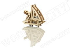 Wooden city 3D puzzle mini set Widgets: Ladje 28 kosov