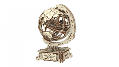 Wooden city Lesena mestna sestavljanka 3D vrtljivi globus, lesena