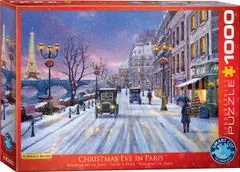 EuroGraphics Puzzle Božični večer v Parizu 1000 kosov