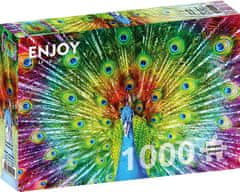 ENJOY Puzzle Barvni pav 1000 kosov