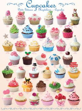 EuroGraphics Puzzle Cupcakes 1000 kosov