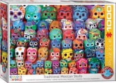 EuroGraphics Tradicionalna mehiška lobanja Puzzle 1000 kosov