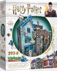 Wrebbit 3D sestavljanka Harry Potter: Trgovina s palicami gospoda Olivandra in Scribbulus 295 kosov