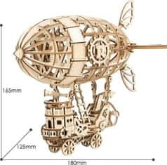 Robotime lesena 3D sestavljanka Fairy Airship