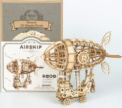 Robotime lesena 3D sestavljanka Fairy Airship