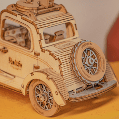Robotime Lesena 3D sestavljanka Veteran Coupe